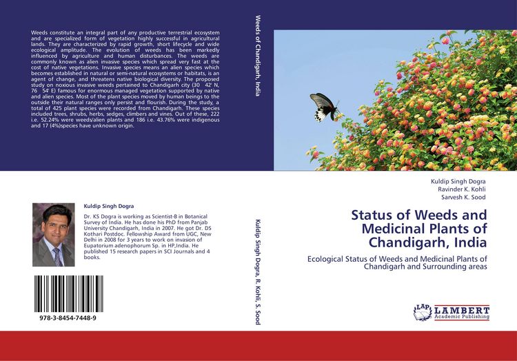 Produktbild: Status of Weeds and Medicinal Plants of Chandigarh, India