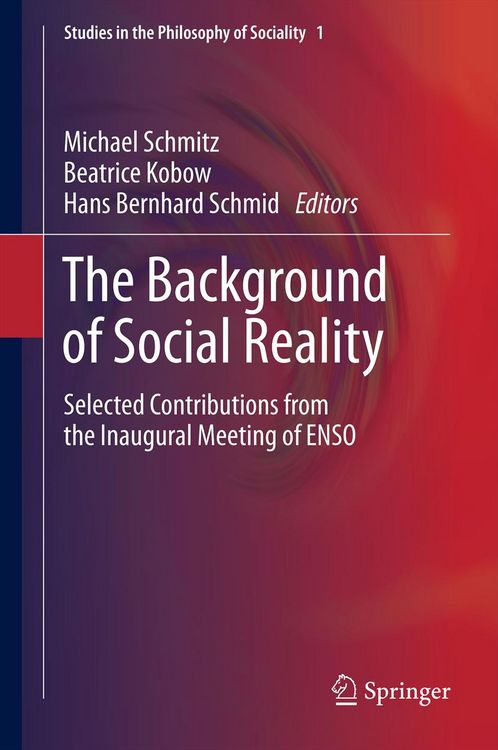 Produktbild: The Background of Social Reality