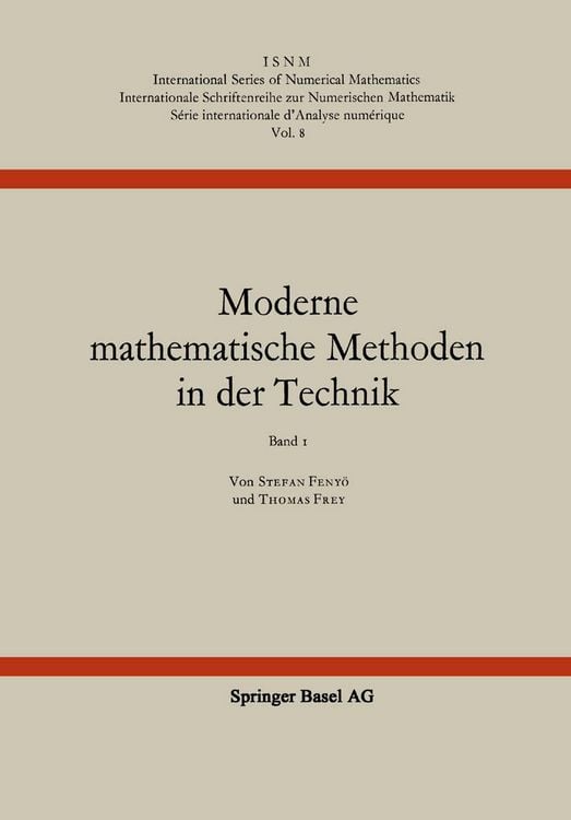 Produktbild: Moderne mathematische Methoden in der Technik