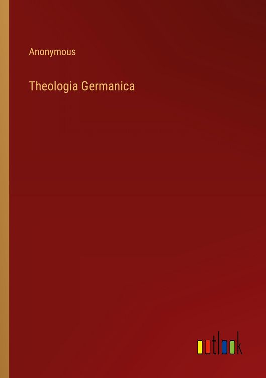 Produktbild: Theologia Germanica