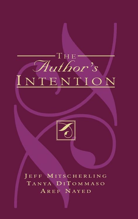 Produktbild: Author's Intention
