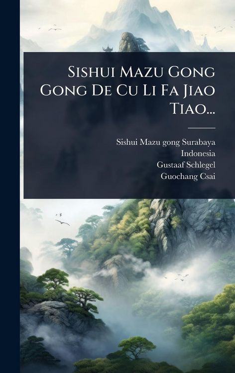 Produktbild: Sishui Mazu Gong Gong De Cu Li Fa Jiao Tiao...