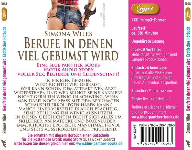 Produktbild: Berufe in denen viel gebumst wird | Erotik Audio Story | Erotisches H&ouml;rbuch MP3CD