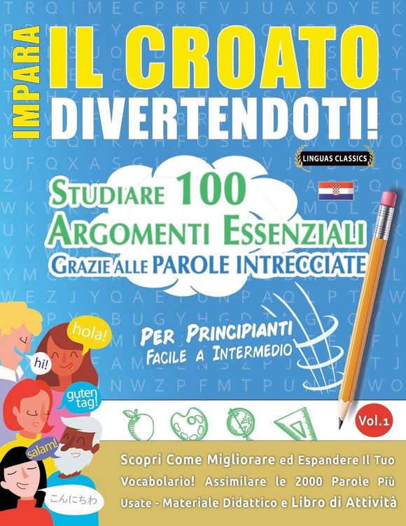 Produktbild: IMPARA IL CROATO DIVERTENDOTI! - PER PRINCIPIANTI
