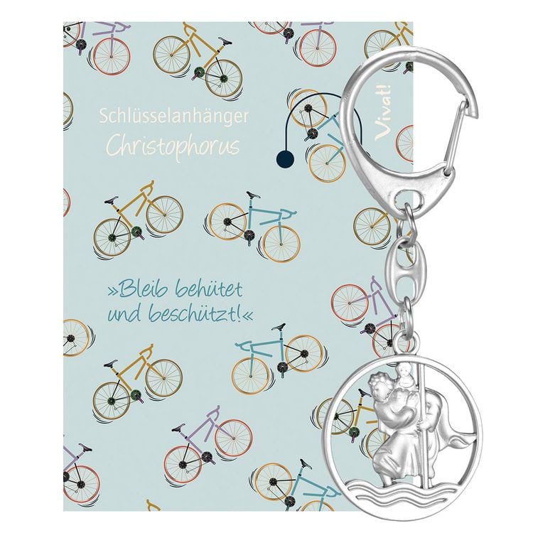 Produktbild: Schl&uuml;sselanh&auml;nger &raquo;Christophorus&laquo;