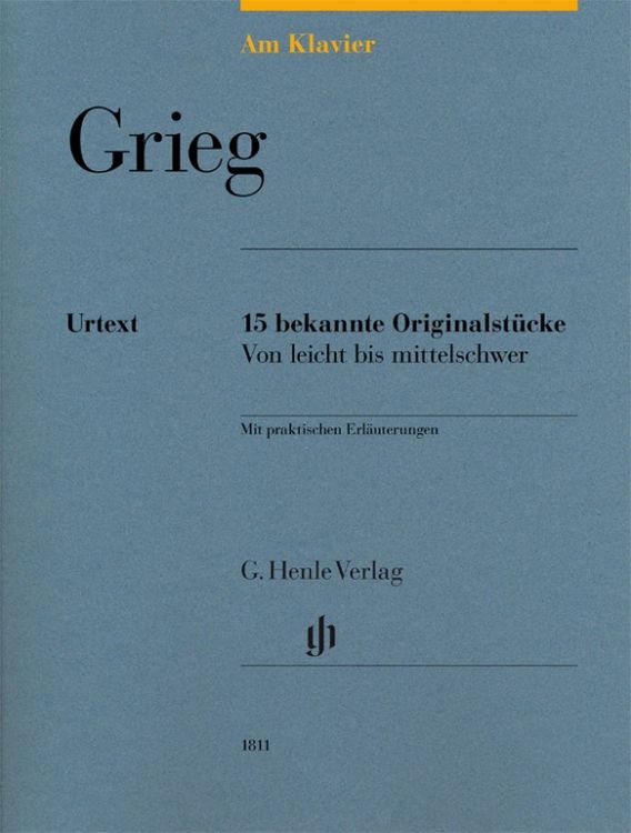 Produktbild: Edvard Grieg - Am Klavier - 15 bekannte Originalst&uuml;cke