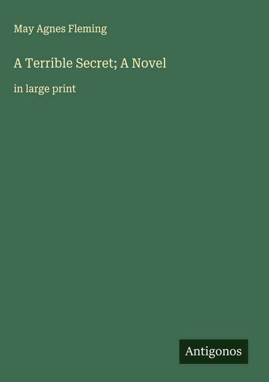Produktbild: A Terrible Secret; A Novel