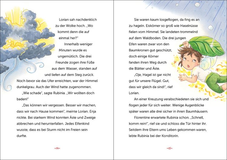 Produktbild: Rubinia Wunderherz, die mutige Waldelfe (Band 5) - Der geheimnisvolle Eiszauber