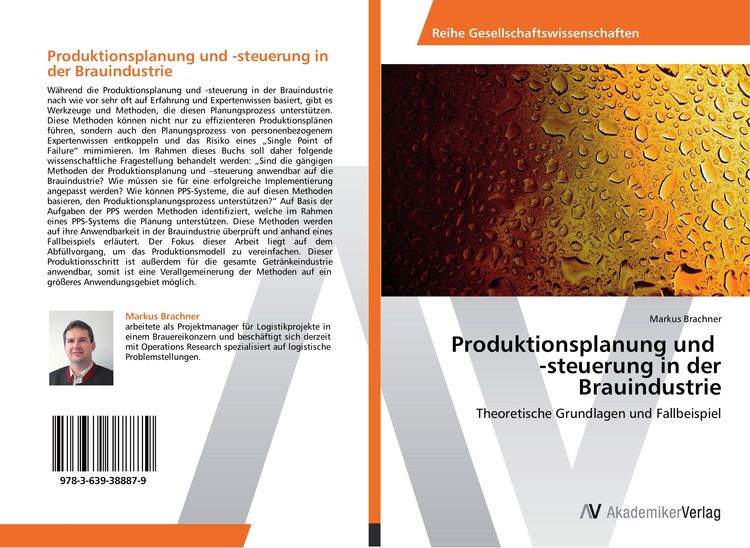 Produktbild: Produktionsplanung und -steuerung in der Brauindustrie