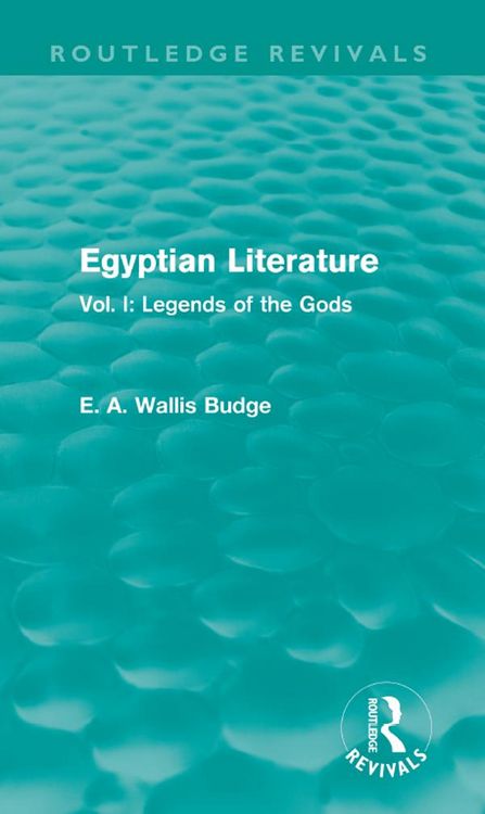 Produktbild: Egyptian Literature (Routledge Revivals)