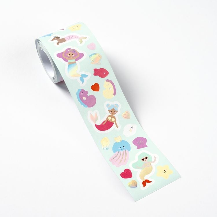 Produktbild: FOLIA&reg; Stickerrolle, Mermaids 368 St&uuml;ck