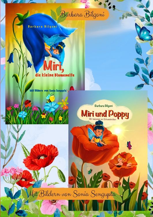 Produktbild: Doppelband: Miri, die kleine Blumenelfe + Miri und Poppy
