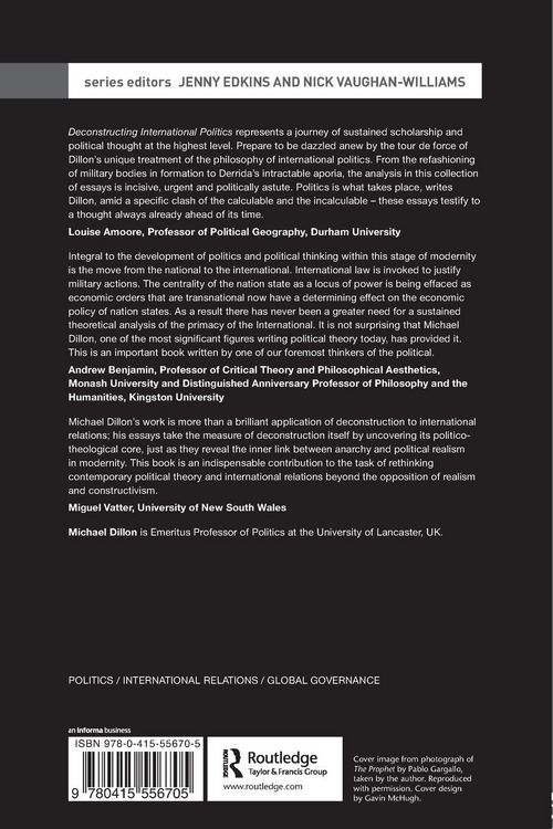 Produktbild: Deconstructing International Politics