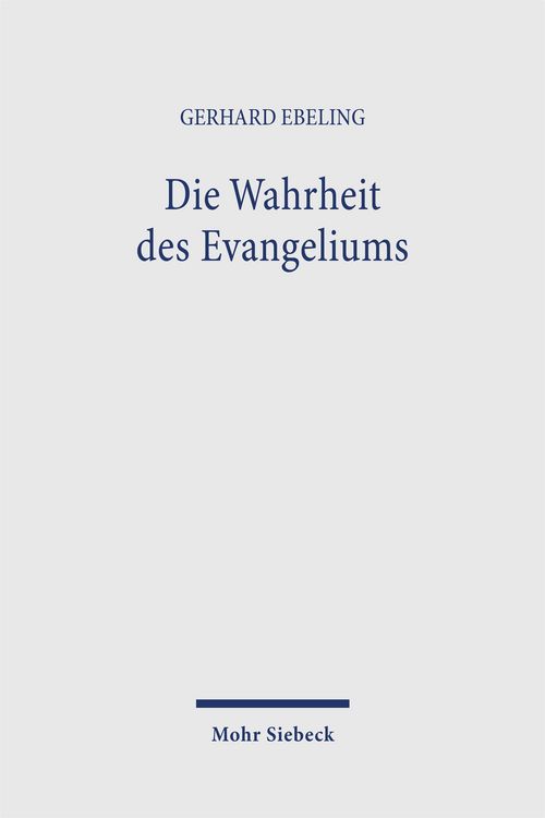 Produktbild: Die Wahrheit des Evangeliums