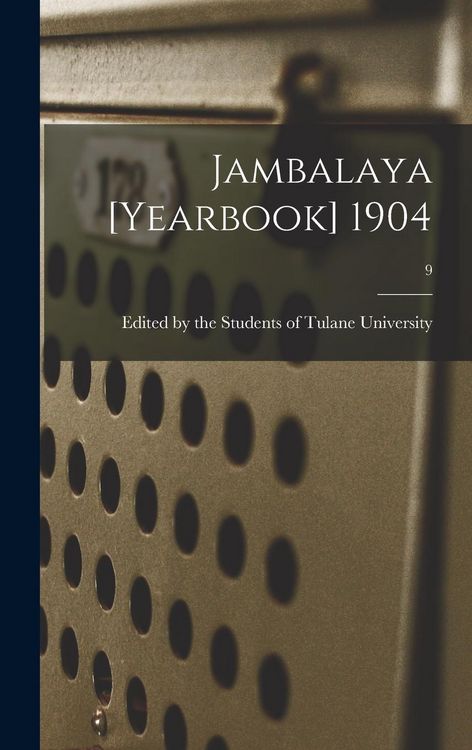 Produktbild: Jambalaya [yearbook] 1904; 9
