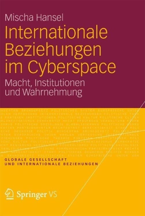 Produktbild: Internationale Beziehungen im Cyberspace