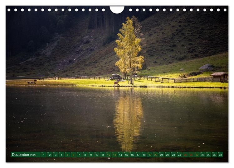 Produktbild: Sch&ouml;ne Alpenl&auml;nder (Wandkalender 2026 DIN A4 quer), CALVENDO Monatskalender