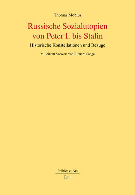Produktbild: M&ouml;bius, T: Russische Sozialutopien von Peter I. bis Stalin
