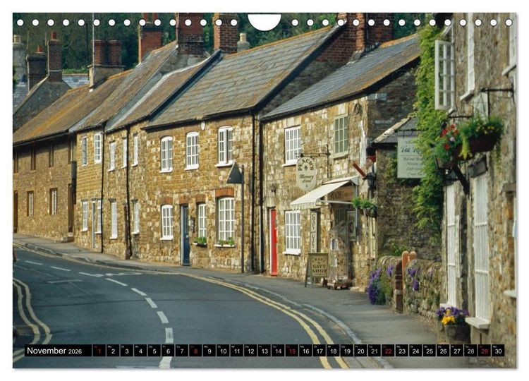 Produktbild: Cornwall - Devon Somerset Dorset (Wandkalender 2026 DIN A4 quer), CALVENDO Monatskalender