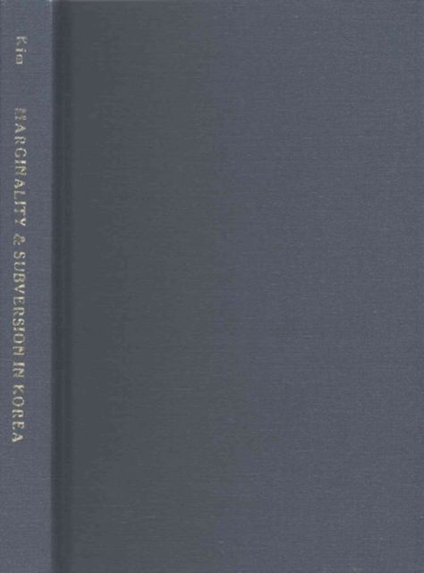 Produktbild: Marginality and Subversion in Korea