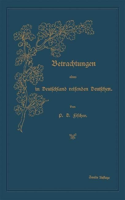 Produktbild: Betrachtungen eines in Deutschland reisenden Deutschen