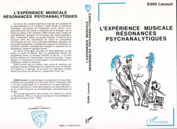 Produktbild: L'exp&eacute;rience musicale
