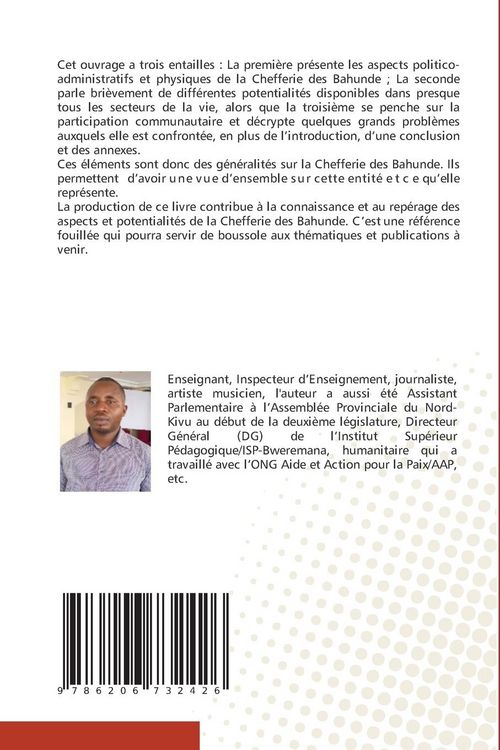 Produktbild: Connaitre la Chefferie des Bahunde