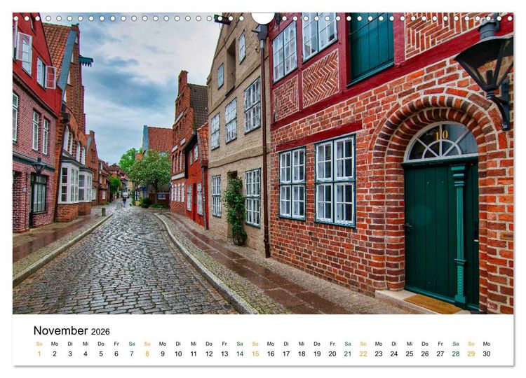 Produktbild: L&uuml;neburg (Wandkalender 2026 DIN A3 quer), CALVENDO Monatskalender