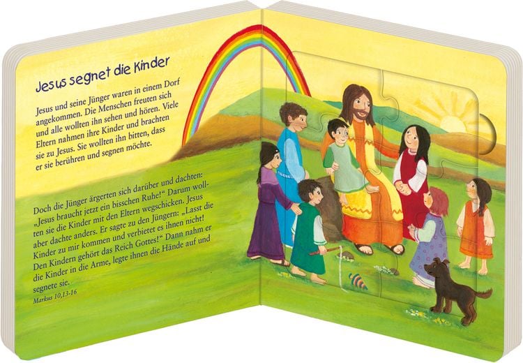 Produktbild: Mein Puzzlebuch: Meine liebsten Bibelgeschichten von Jesus