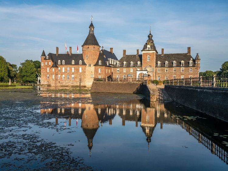 Produktbild: CALVENDO Puzzle Burg Anholt | 1000 Teile Lege-Gr&ouml;&szlig;e 64x48cm Foto-Puzzle f&uuml;r gl&uuml;ckliche Stunden