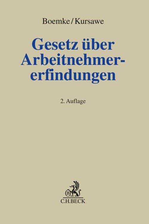 Produktbild: Gesetz über Arbeitnehmererfindungen