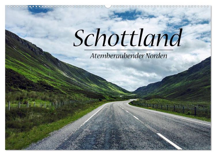 Produktbild: Schottland, Atemberaubender Norden (Wandkalender 2026 DIN A2 quer), CALVENDO Monatskalender