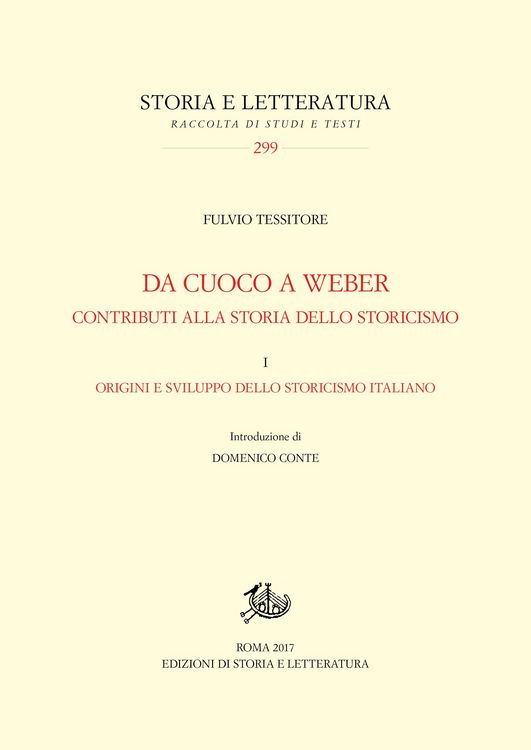 Produktbild: Da Cuoco a Weber. Contributi alla storia dello storicismo. I