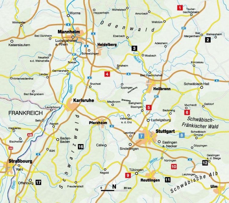 Produktbild: Die Wander-Bucket-List Baden-W&uuml;rttemberg
