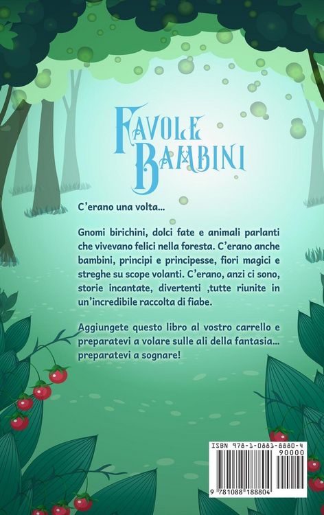 Produktbild: Favole per Bambini Una grande raccolta di favole e fiabe fantastiche. (Vol.9)