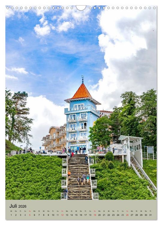 Produktbild: INSEL R&Uuml;GEN - Zauberhafte Momente (Wandkalender 2026 DIN A3 hoch), CALVENDO Monatskalender