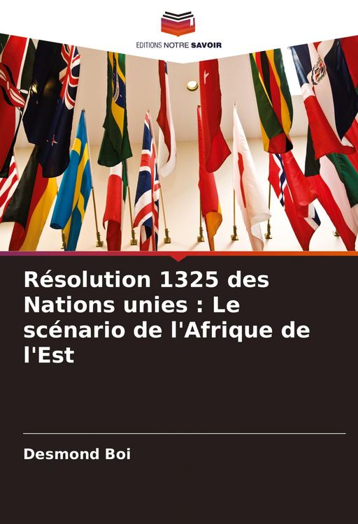 Produktbild: R&eacute;solution 1325 des Nations unies : Le sc&eacute;nario de l'Afrique de l'Est