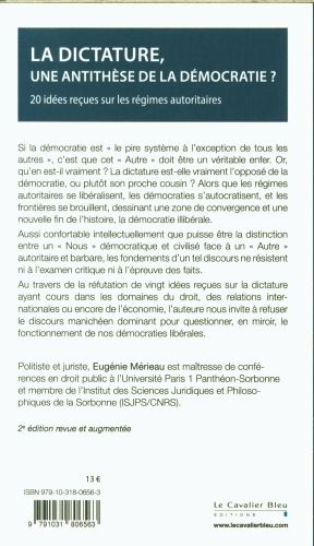 Produktbild: La dictature, une antith&egrave;se de la d&eacute;mocratie ?