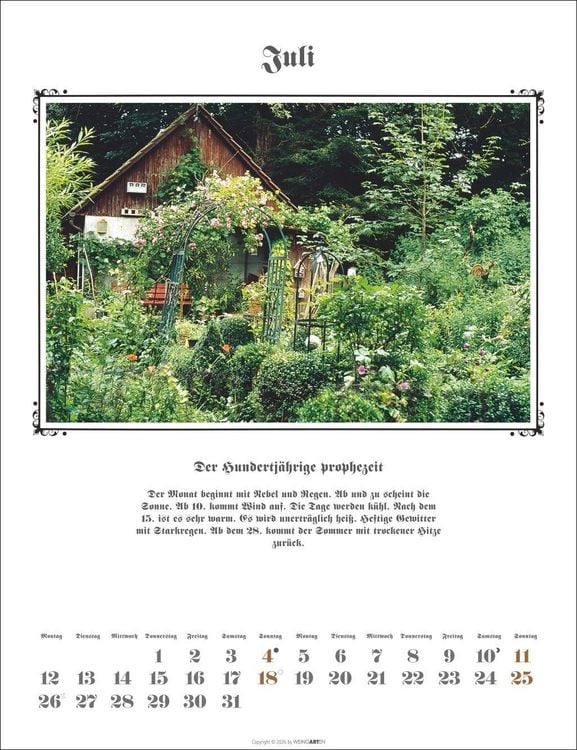 Produktbild: Der Hundertj&auml;hrige Kalender 2027
