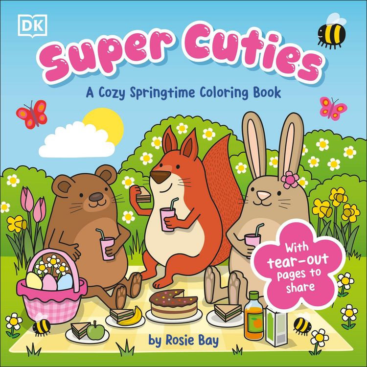 Produktbild: Super Cuties: A Cozy Springtime Coloring Book