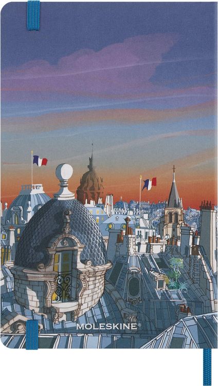 Produktbild: Moleskine I AM the city Paris Notizbuch limitierte Ausgabe, L/A5, liniert, fester Einband