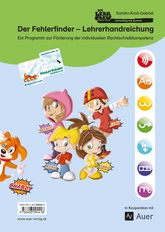 Produktbild: Die Lerncrew: Der Fehlerfinder - Lehrerhandreichung
