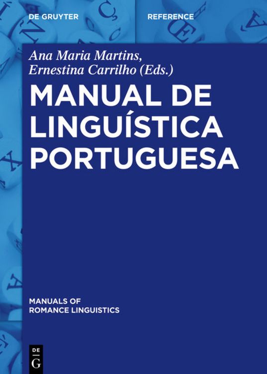 Produktbild: Manual de lingu&iacute;stica portuguesa