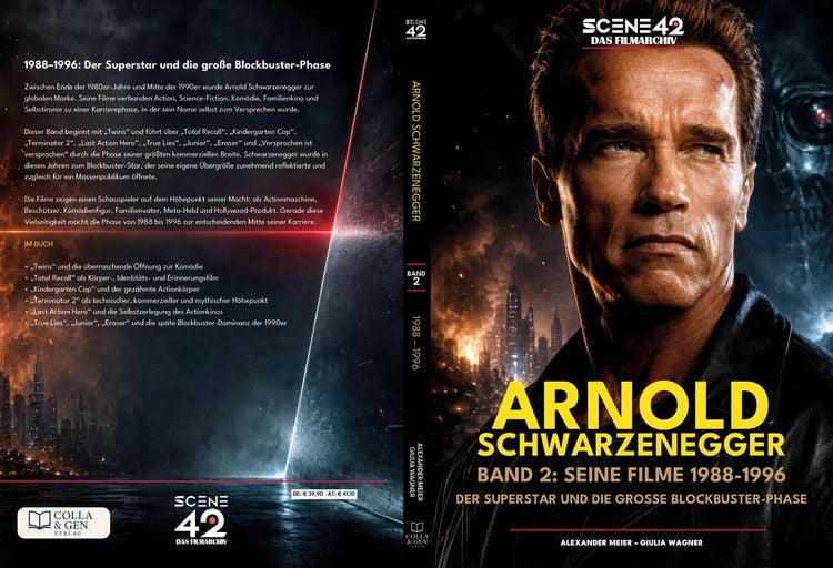 Produktbild: Arnold Schwarzenegger, Band 2: Seine Filme 1988 -1996: Der Superstar und die gro&szlig;e Blockbuster-Phase (Scene 42-Das Filmarchiv)
