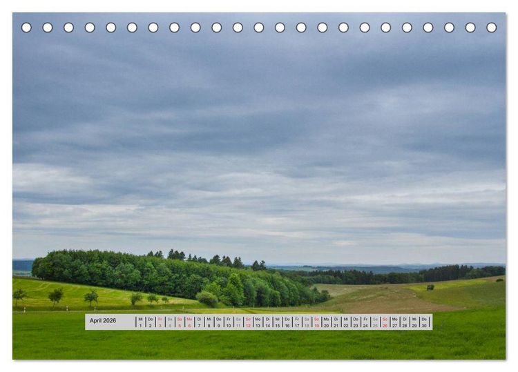 Produktbild: Perlen des Westerwaldes (Tischkalender 2026 DIN A5 quer), CALVENDO Monatskalender