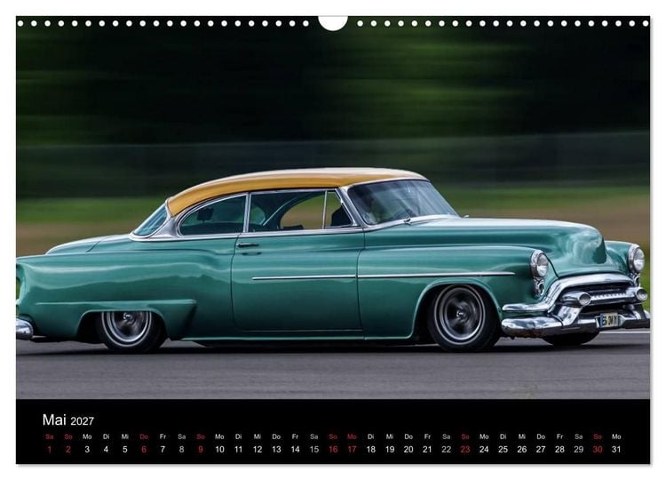 Produktbild: Faszination Oldtimer und Autolegenden (Wandkalender 2027 DIN A3 quer), CALVENDO Monatskalender