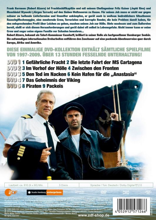 Produktbild: Der Kapit&auml;n - Die komplette Serie [5 DVDs]
