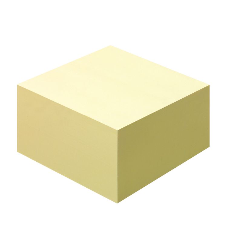 Produktbild: Herlitz Haftnotizblock 75x75mm 400 Blatt gelb