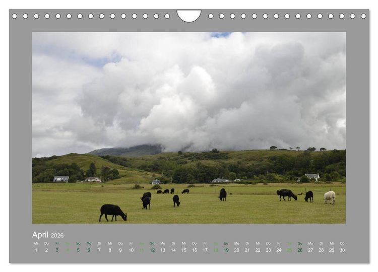 Produktbild: Argyll (Wandkalender 2026 DIN A4 quer), CALVENDO Monatskalender