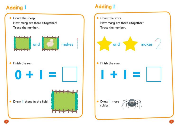 Produktbild: First Sums Age 3-5 Wipe Clean Activity Book
